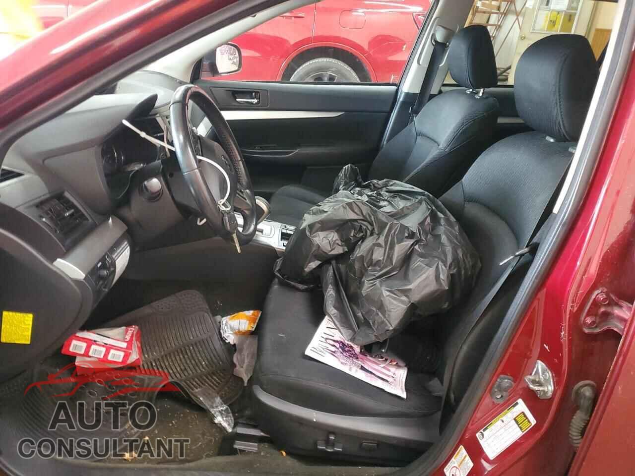 SUBARU OUTBACK 2012 - 4S4BRBCC2C3284620