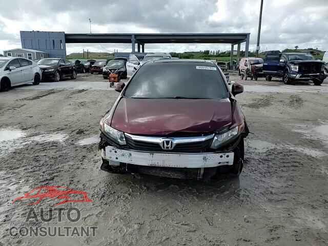 HONDA CIVIC 2012 - 19XFB2F86CE372306