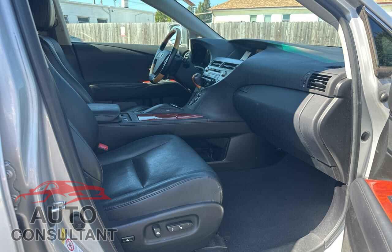 LEXUS RX350 2012 - 2T2BK1BA2CC127935