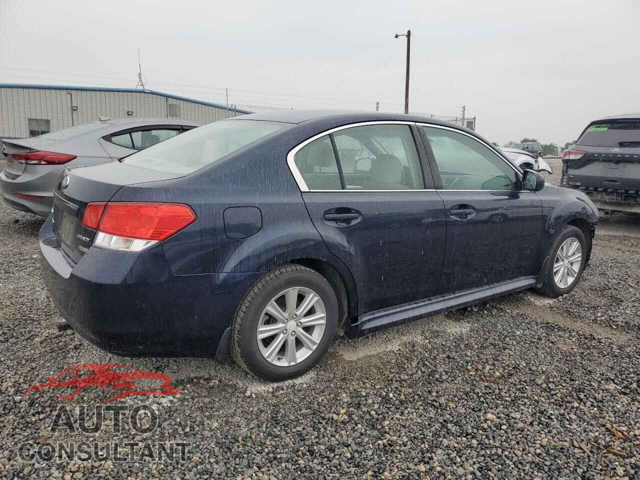 SUBARU LEGACY 2012 - 4S3BMBA66C3016833