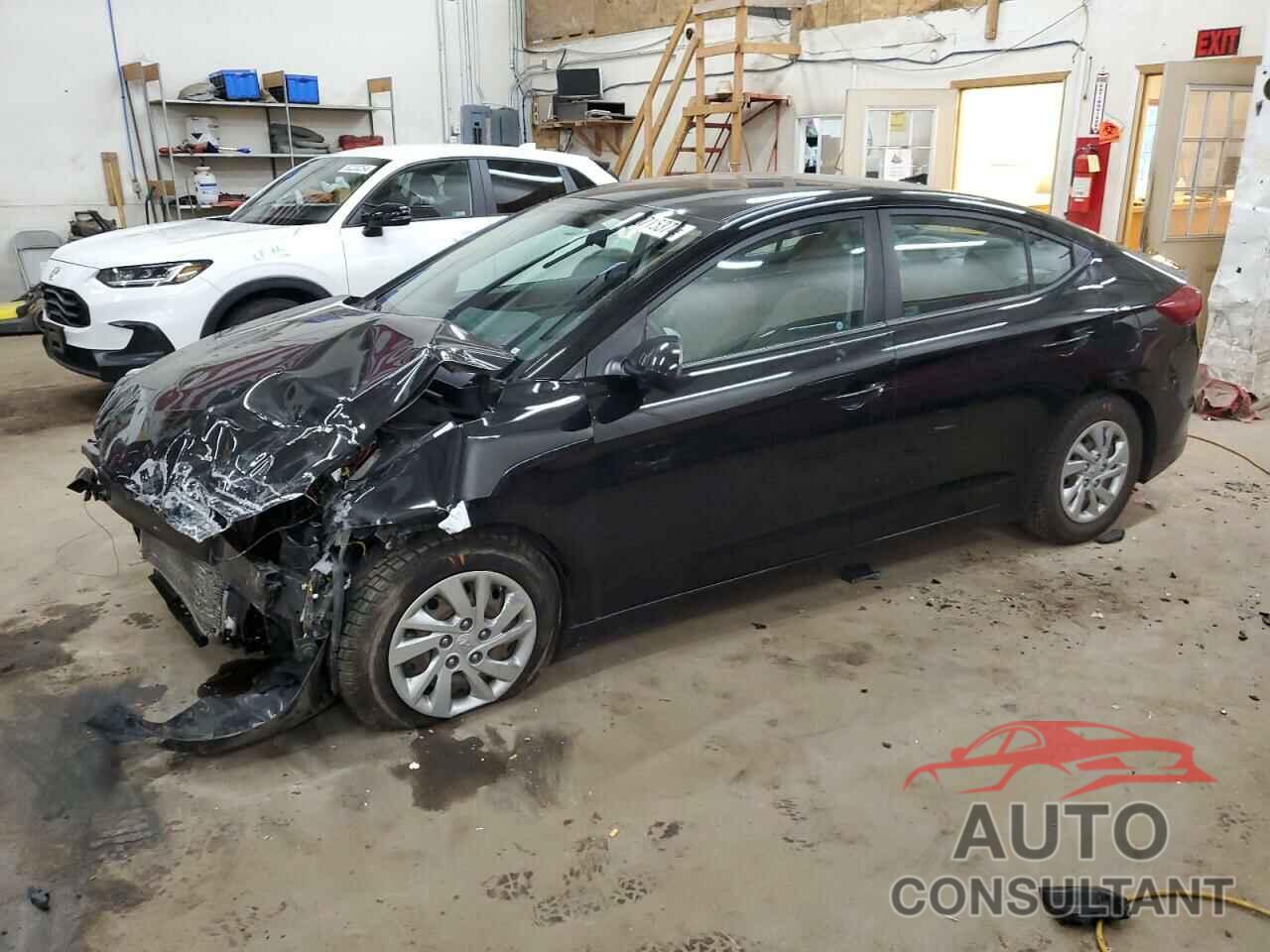 HYUNDAI ELANTRA 2017 - KMHD74LF3HU093875