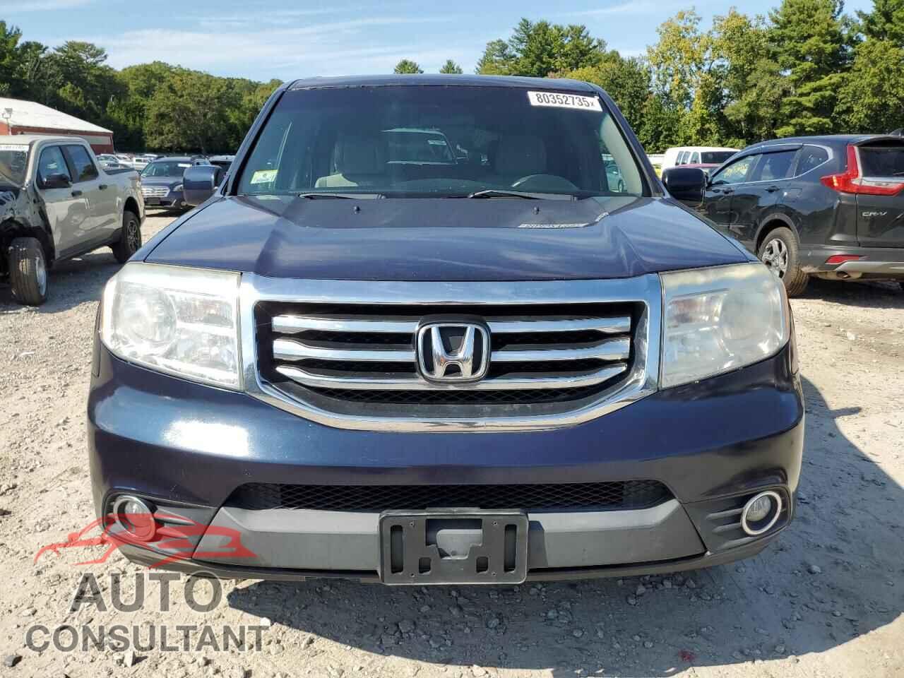 HONDA PILOT 2012 - 5FNYF4H49CB009690