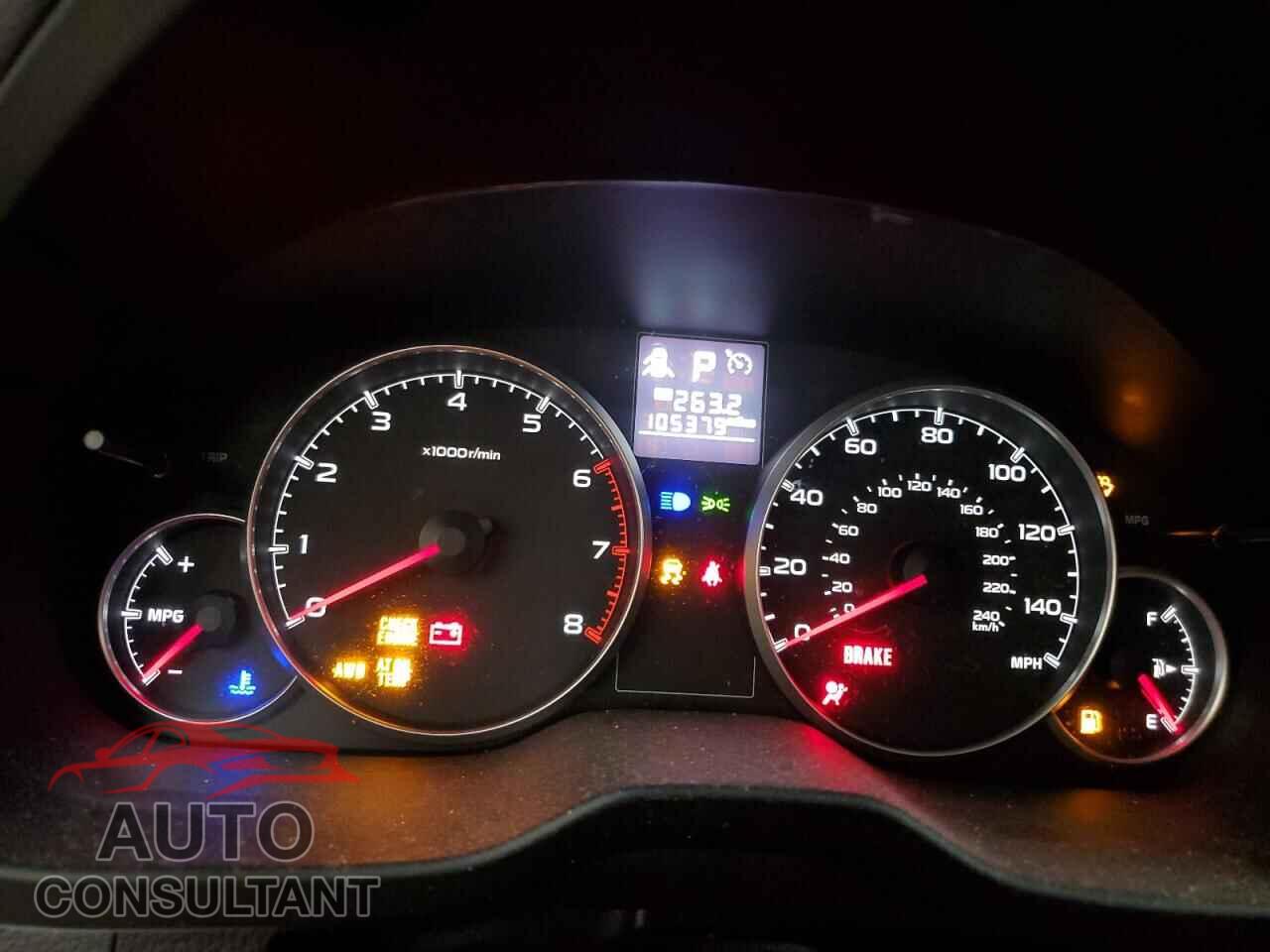 SUBARU OUTBACK 2014 - 4S4BRBCC5E3309206