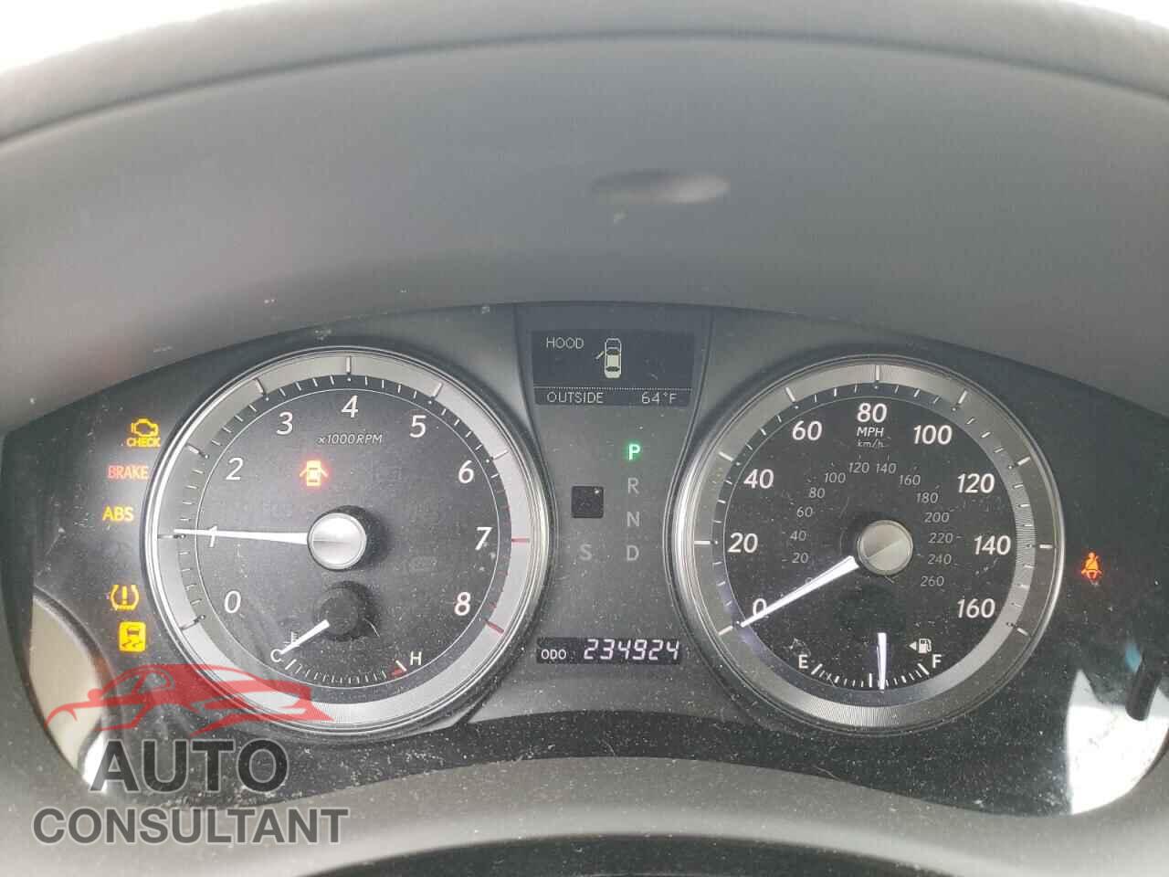 LEXUS ES350 2011 - JTHBK1EG4B2422423
