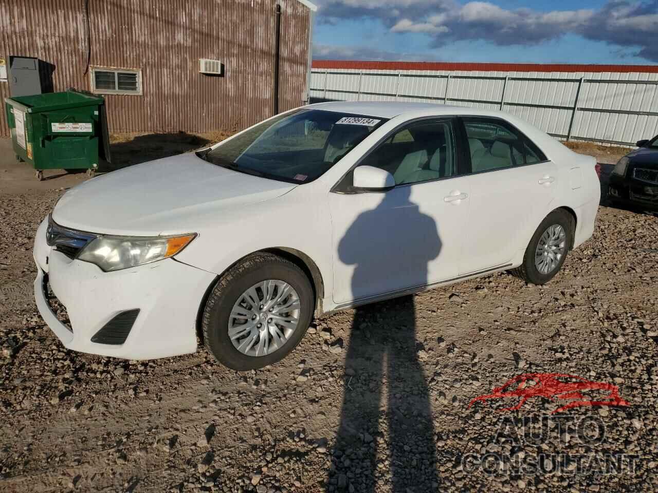 TOYOTA CAMRY 2012 - 4T1BF1FK4CU585521