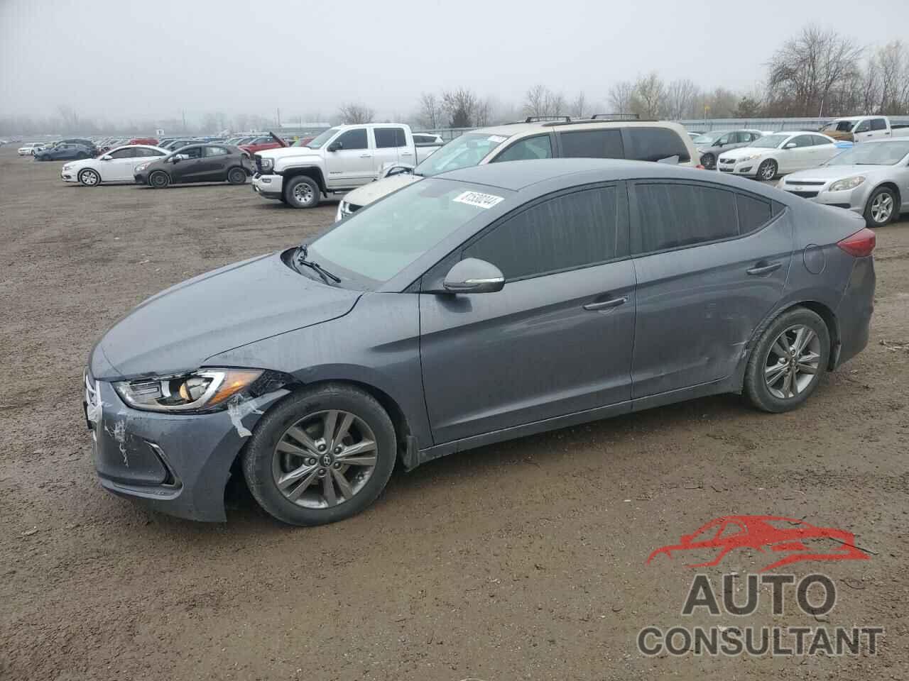 HYUNDAI ELANTRA 2018 - KMHD84LF8JU596885