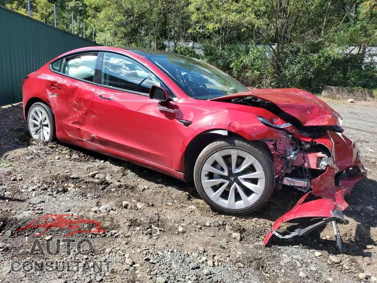 TESLA MODEL 3 2022 - 5YJ3E1EA1NF185853
