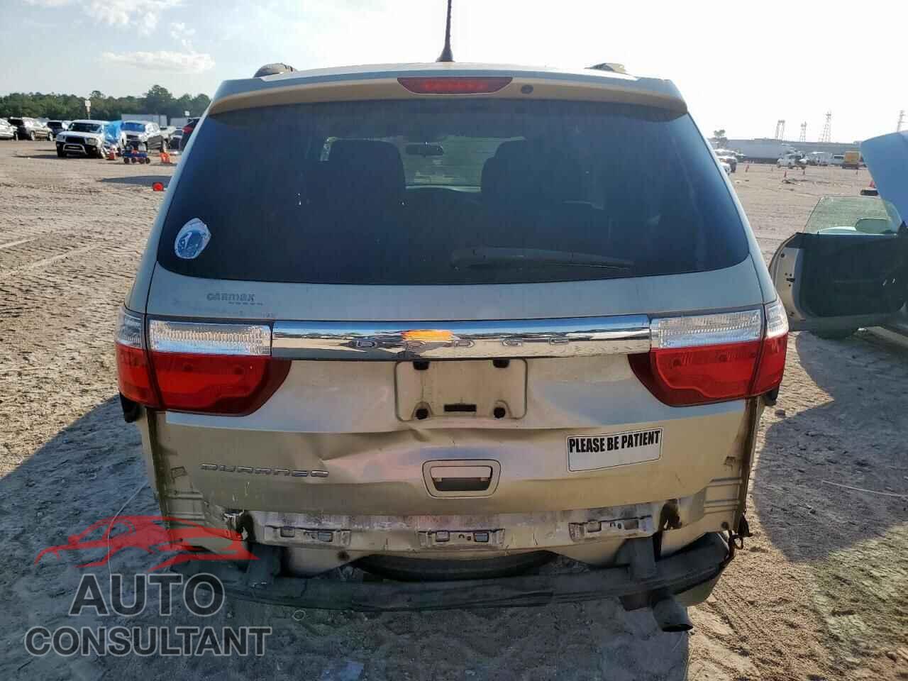 DODGE DURANGO 2011 - 1D4RD2GG3BC706295