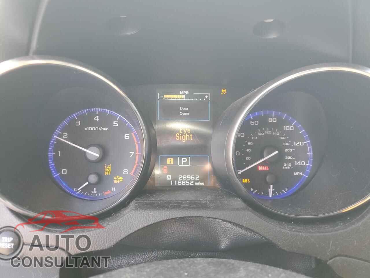 SUBARU OUTBACK 2016 - 4S4BSAFC8G3298988