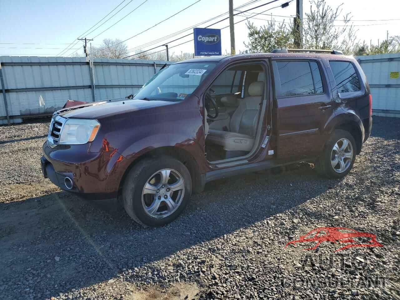 HONDA PILOT 2014 - 5FNYF4H53EB014072