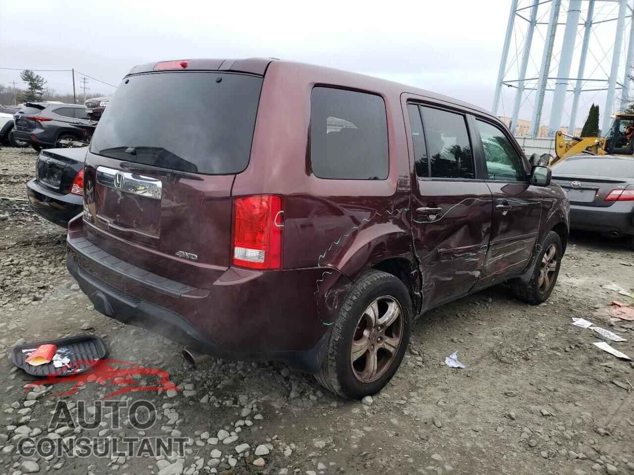 HONDA PILOT 2012 - 5FNYF4H52CB043656