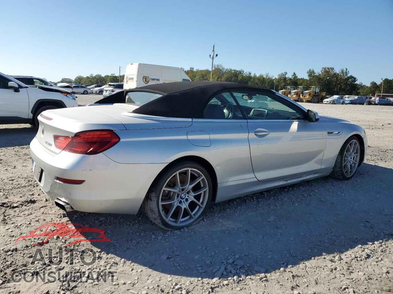 BMW 6 SERIES 2012 - WBALZ3C54CDL72639