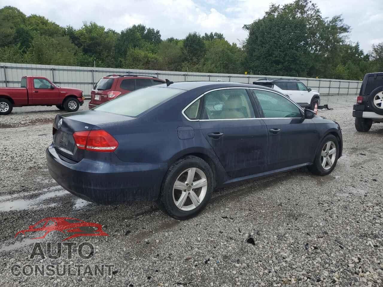 VOLKSWAGEN PASSAT 2012 - 1VWBP7A31CC087171