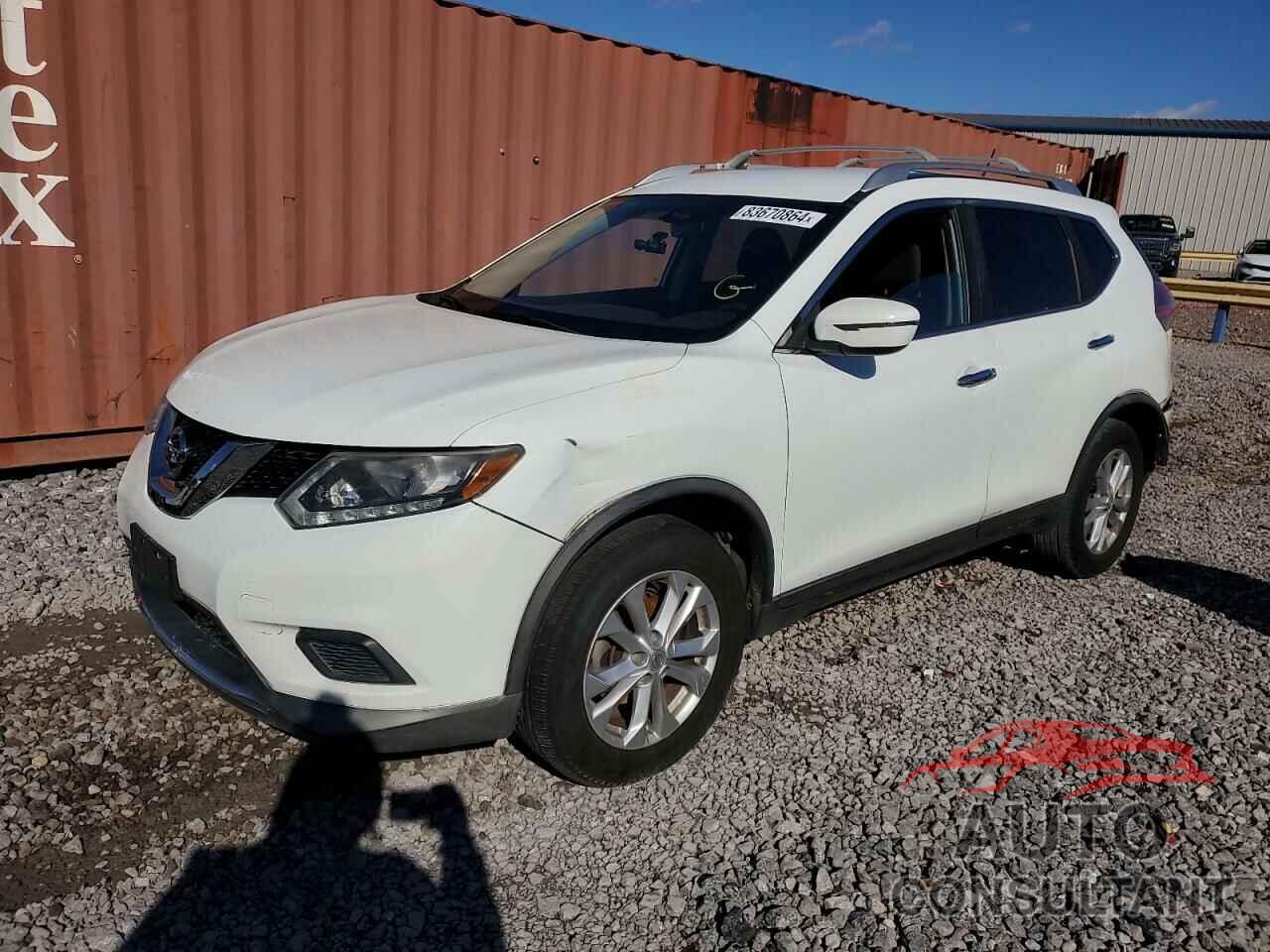 NISSAN ROGUE 2016 - KNMAT2MT0GP671956