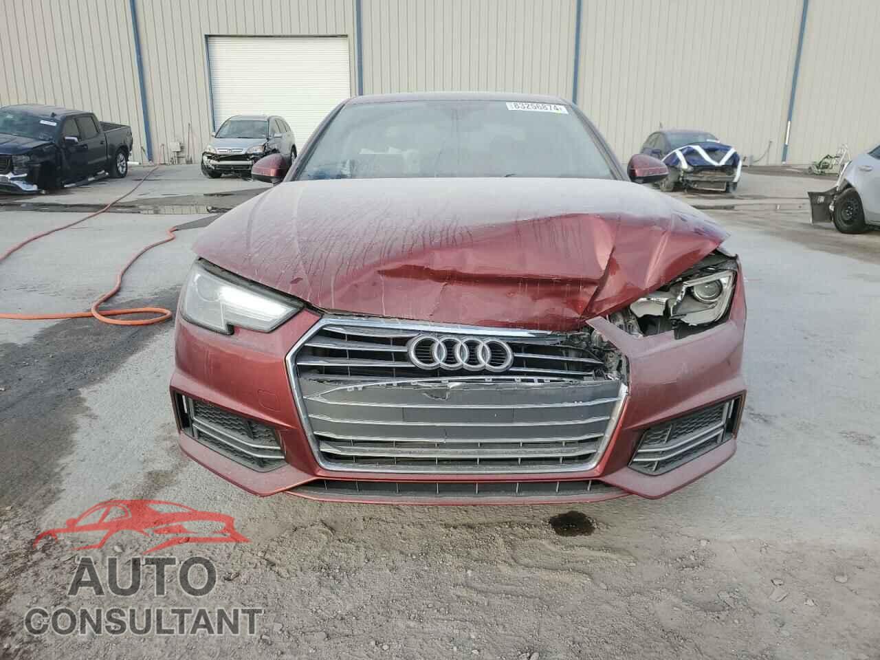AUDI A4 2018 - WAUKMAF48JA041045