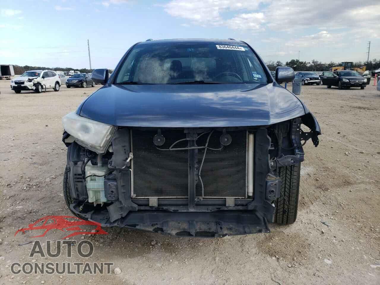 TOYOTA HIGHLANDER 2012 - 5TDYK3EH0CS068085