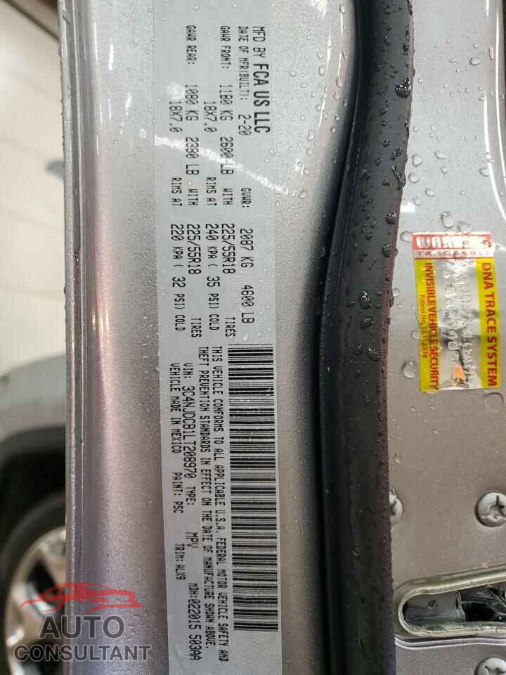 JEEP COMPASS 2020 - 3C4NJDCB1LT208970