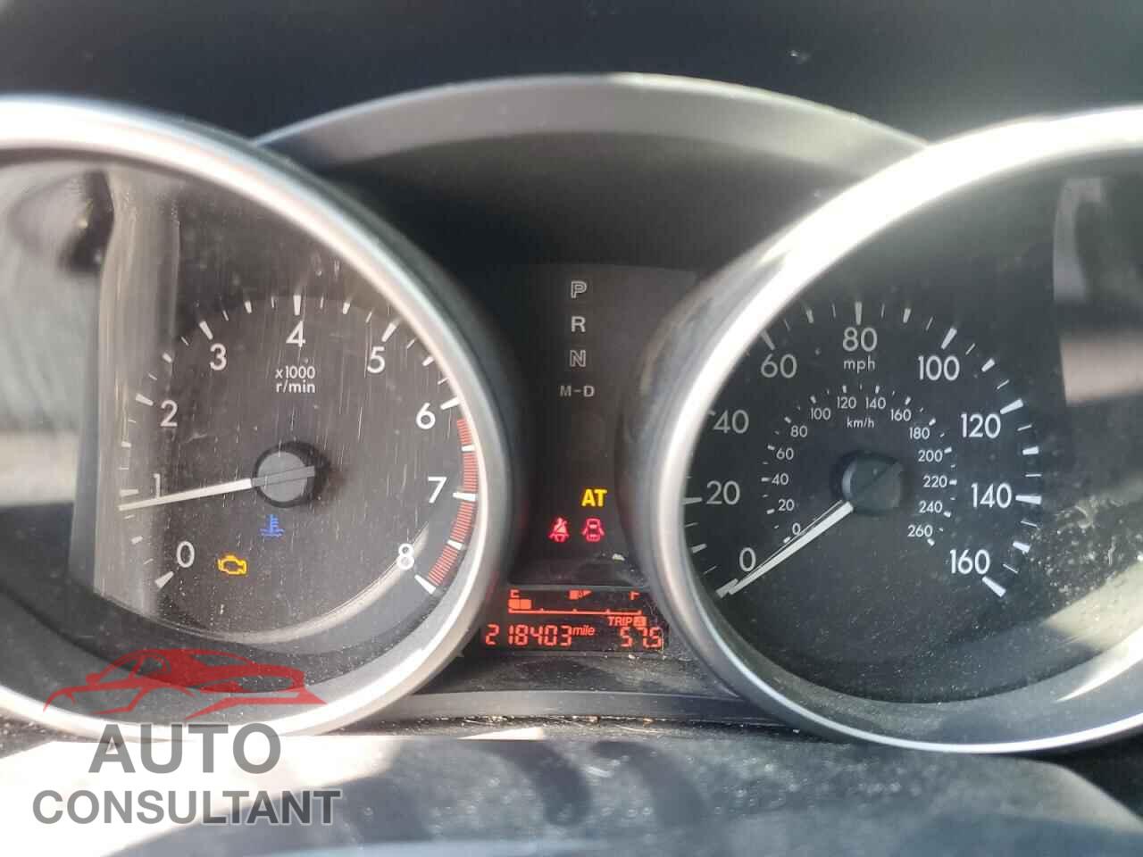 MAZDA 5 2012 - JM1CW2BL7C0109025