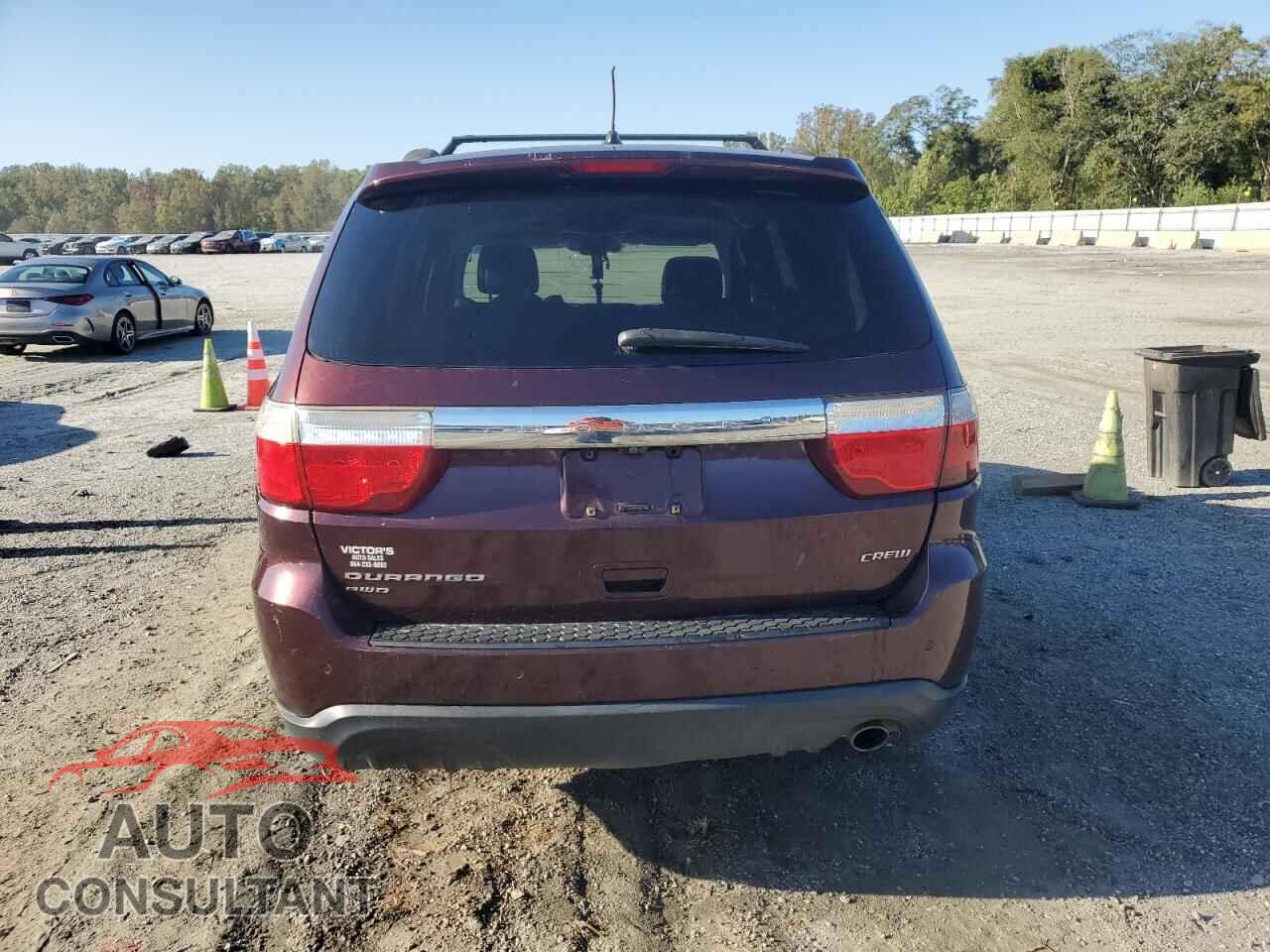 DODGE DURANGO 2012 - 1C4RDJDGXCC144781