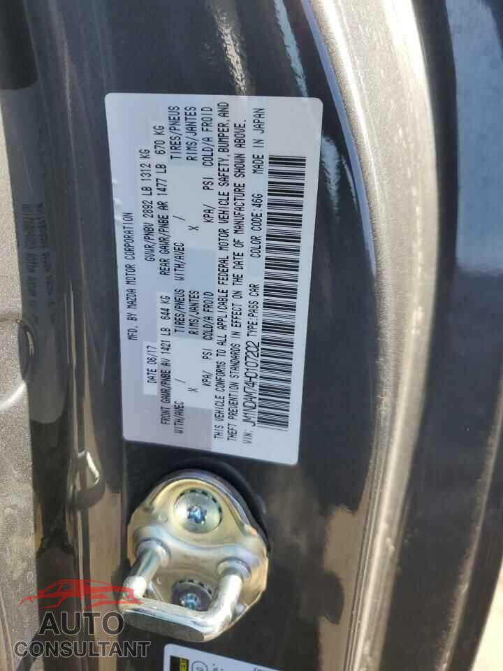 MAZDA MX5 2017 - JM1NDAM74H0107202
