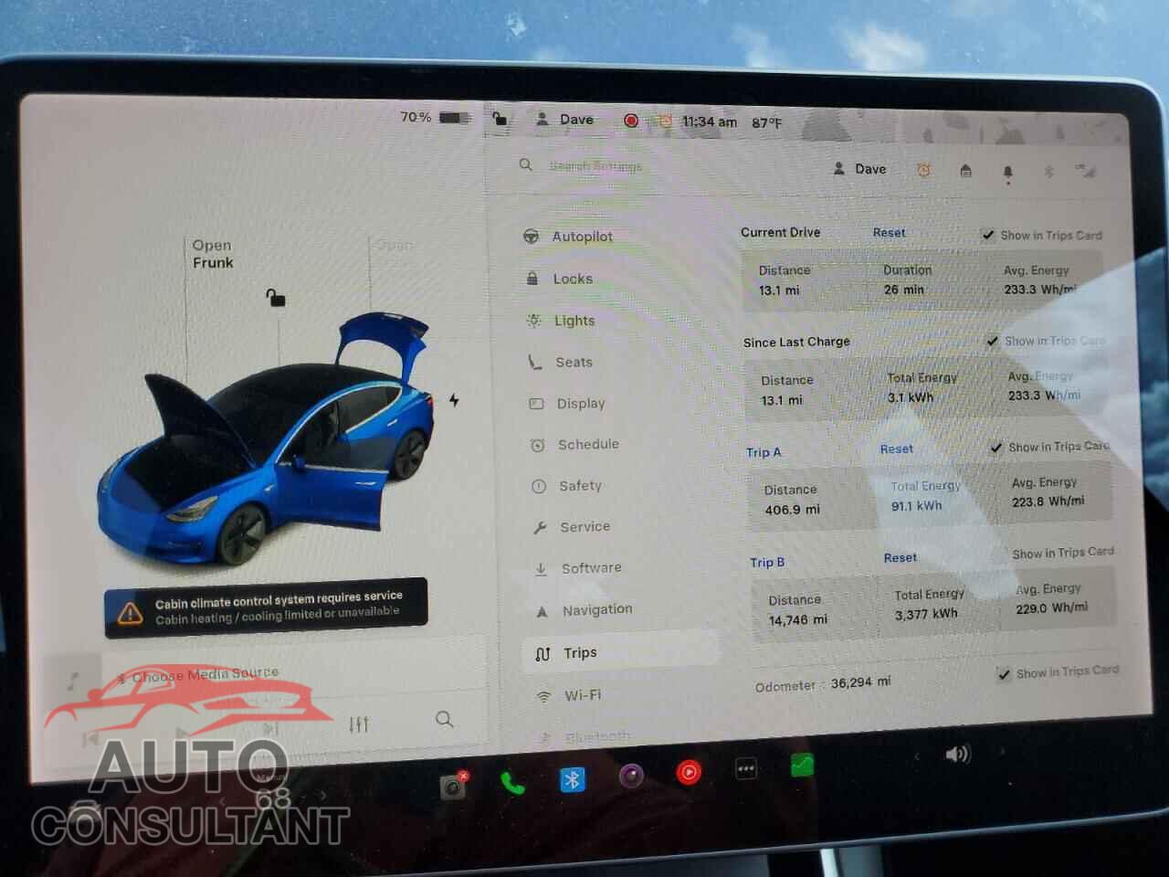 TESLA MODEL 3 2019 - 5YJ3E1EB6KF199431