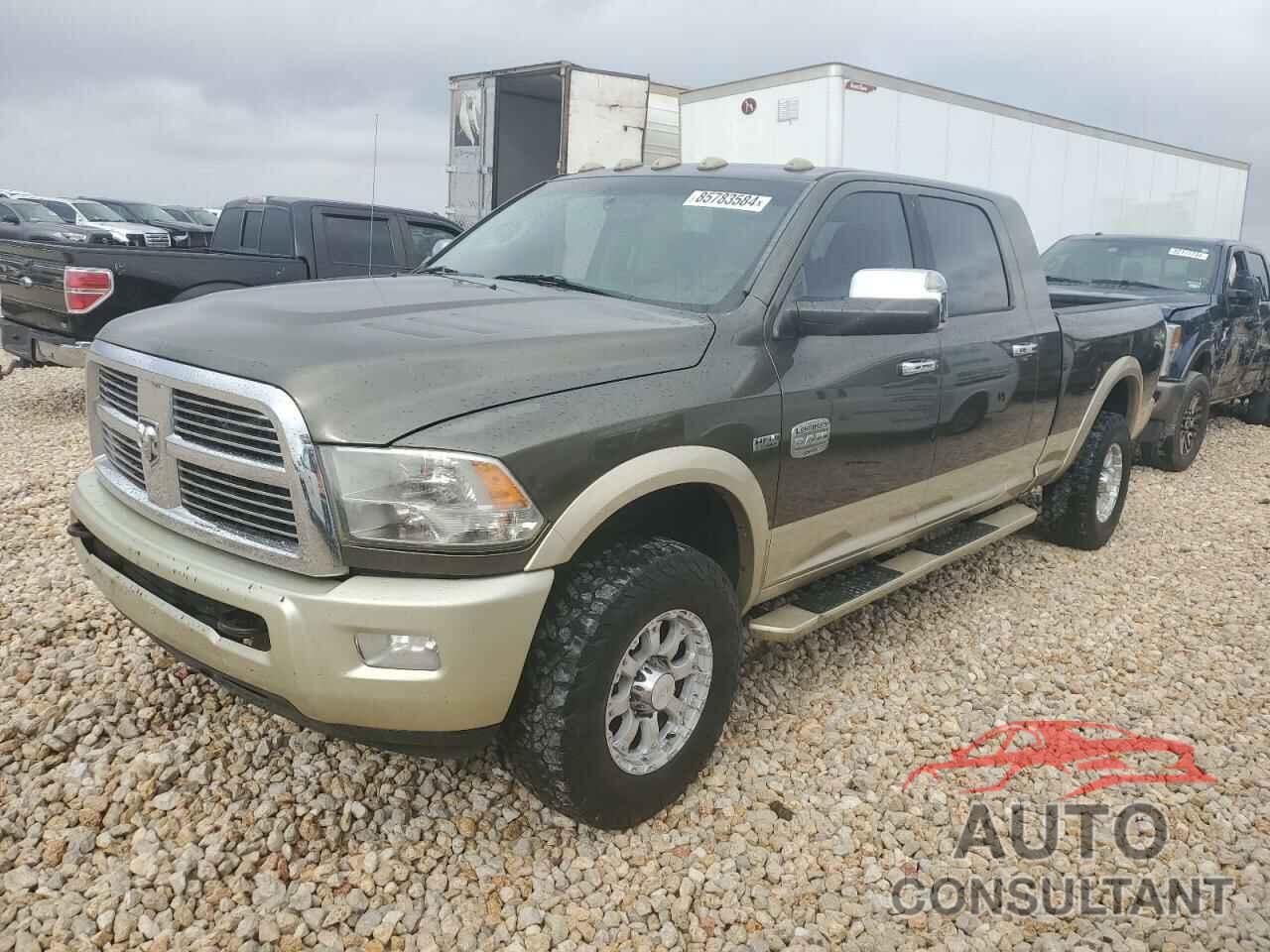 DODGE RAM 2500 2012 - 3C6TD5PT2CG179079