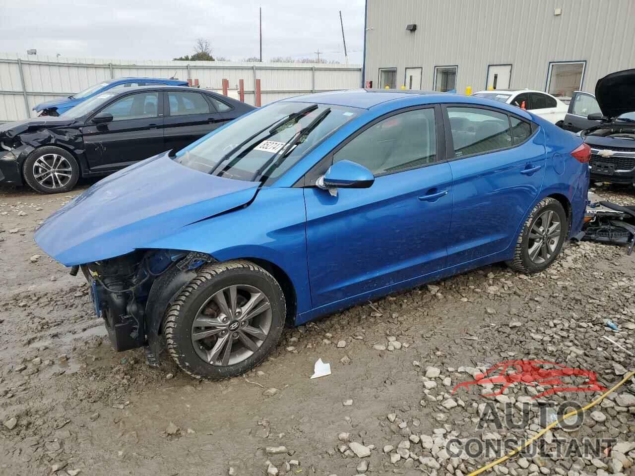HYUNDAI ELANTRA 2018 - 5NPD84LF6JH222242