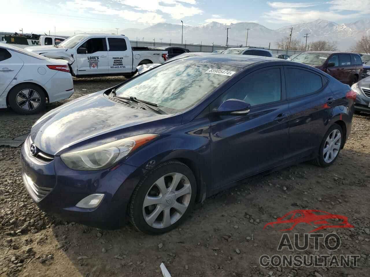 HYUNDAI ELANTRA 2013 - 5NPDH4AE5DH245980