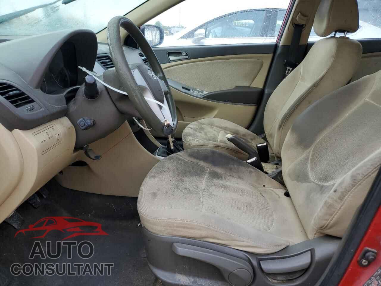 HYUNDAI ACCENT 2012 - KMHCT4AE2CU207049