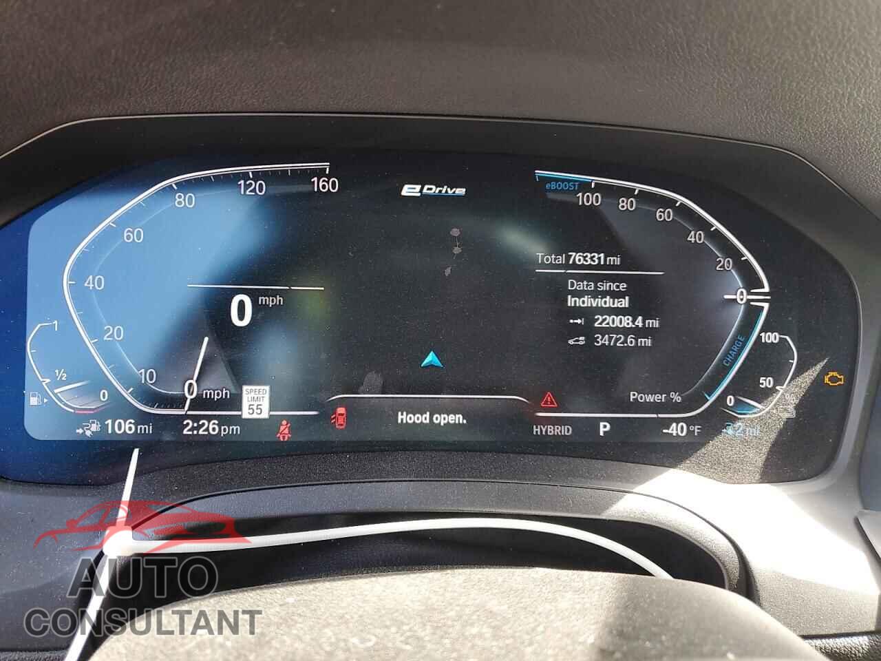 BMW 3 SERIES 2021 - 3MW5P7J04M8C19075
