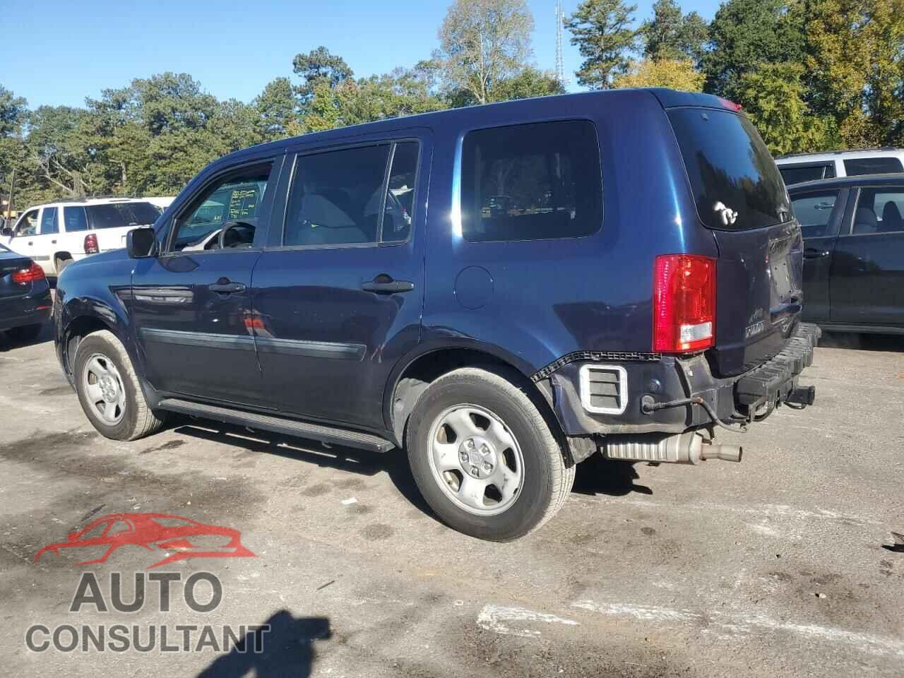 HONDA PILOT 2013 - 5FNYF3H20DB042801