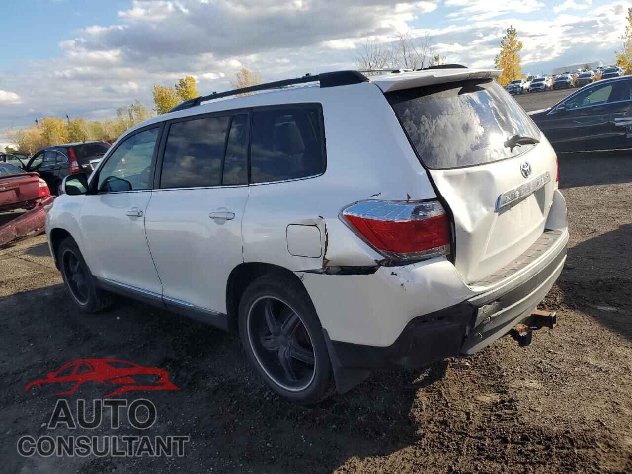 TOYOTA HIGHLANDER 2012 - 5TDBK3EHXCS153554