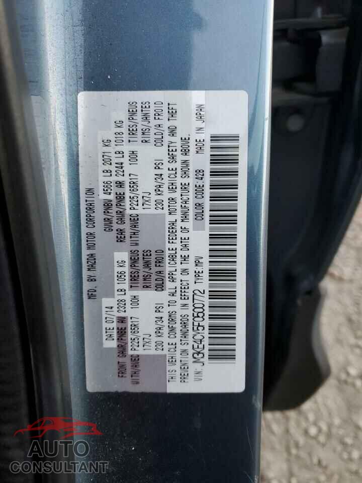 MAZDA CX-5 2015 - JM3KE4CY5F0500772
