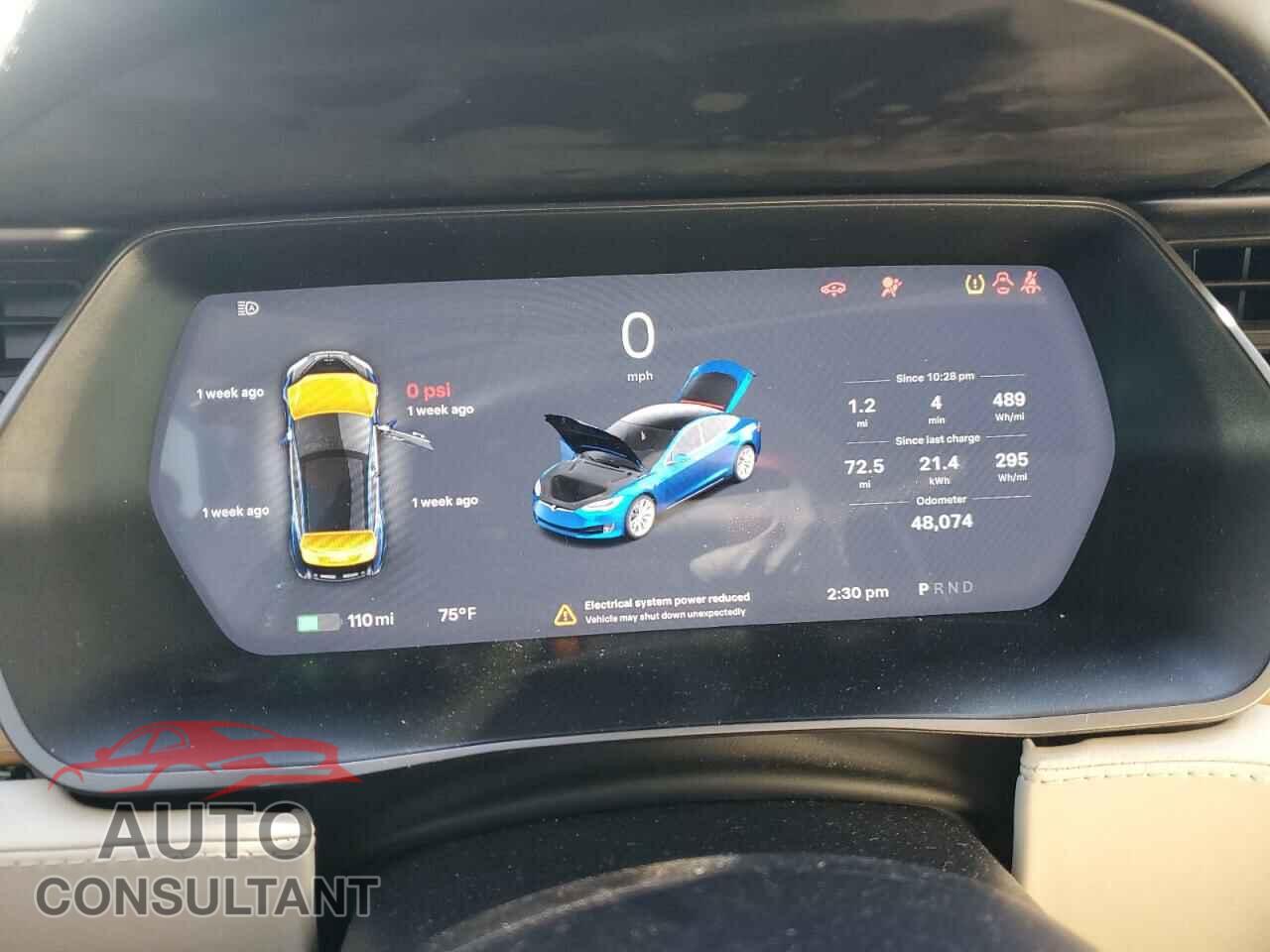 TESLA MODEL S 2018 - 5YJSA1E22JF296101