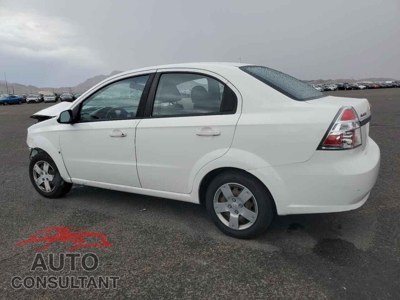 CHEVROLET AVEO 2009 - KL1TD56E59B317444