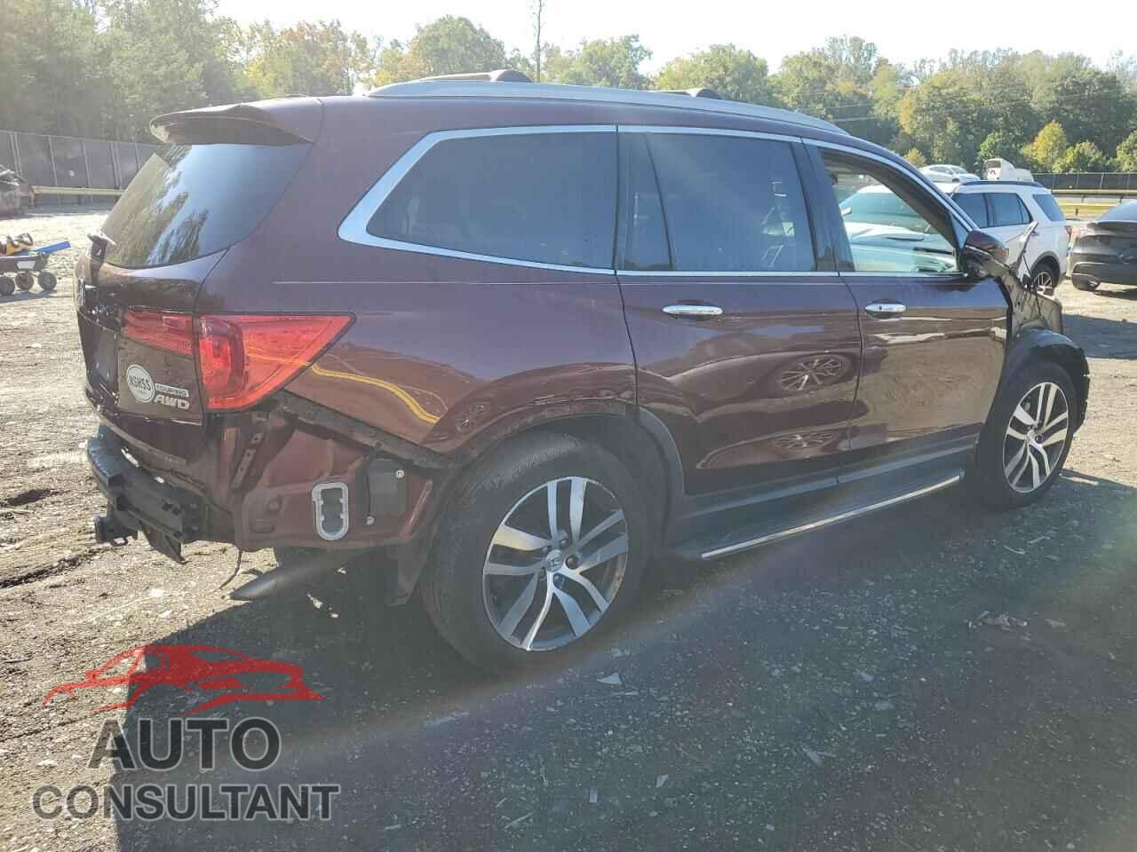 HONDA PILOT 2018 - 5FNYF6H92JB033592