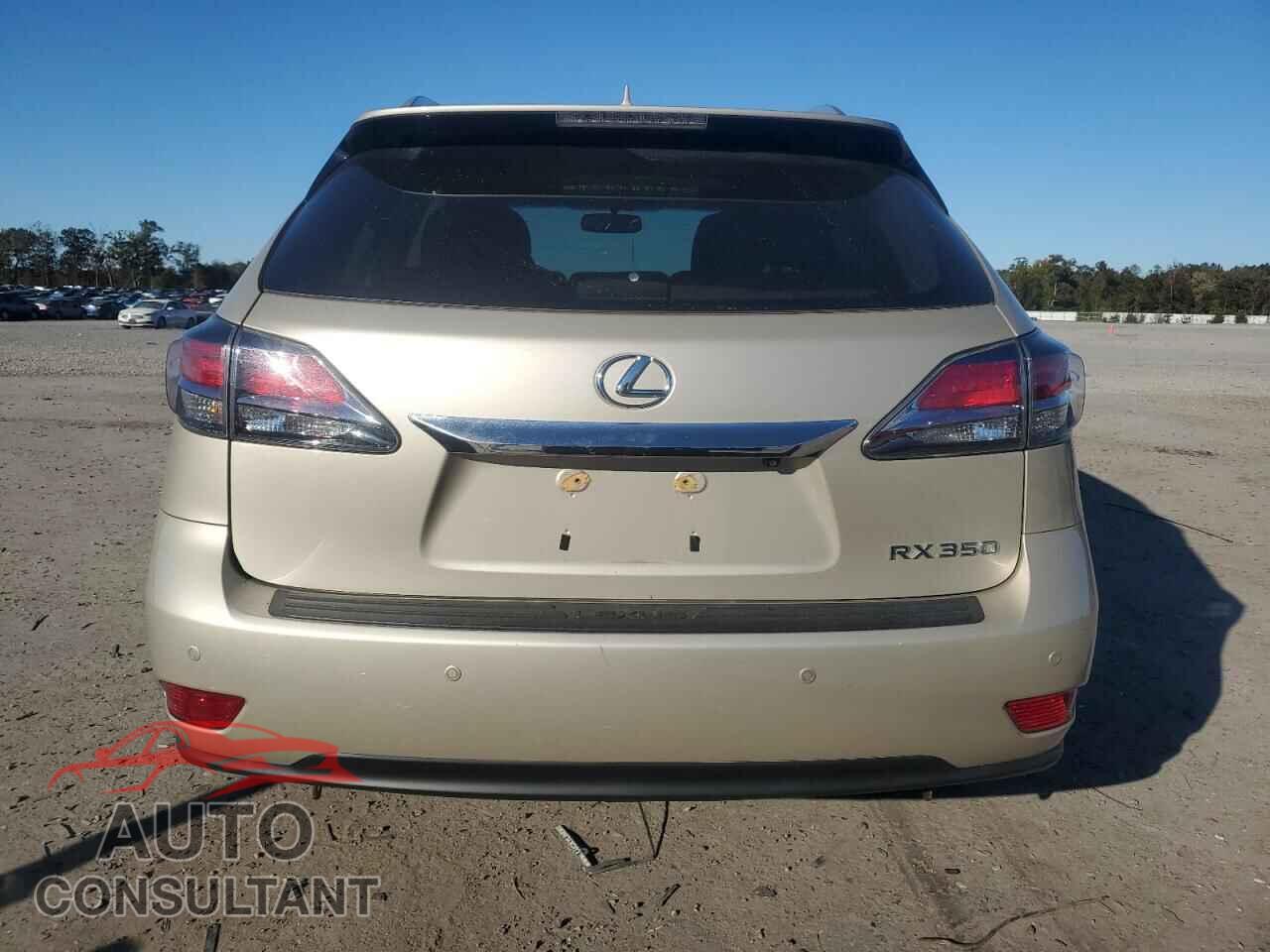 LEXUS RX350 2013 - 2T2BK1BA2DC190065