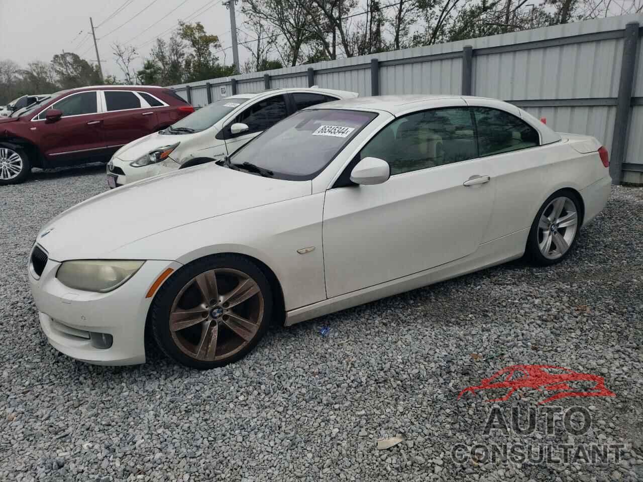 BMW 3 SERIES 2011 - WBADW3C5XBE537213