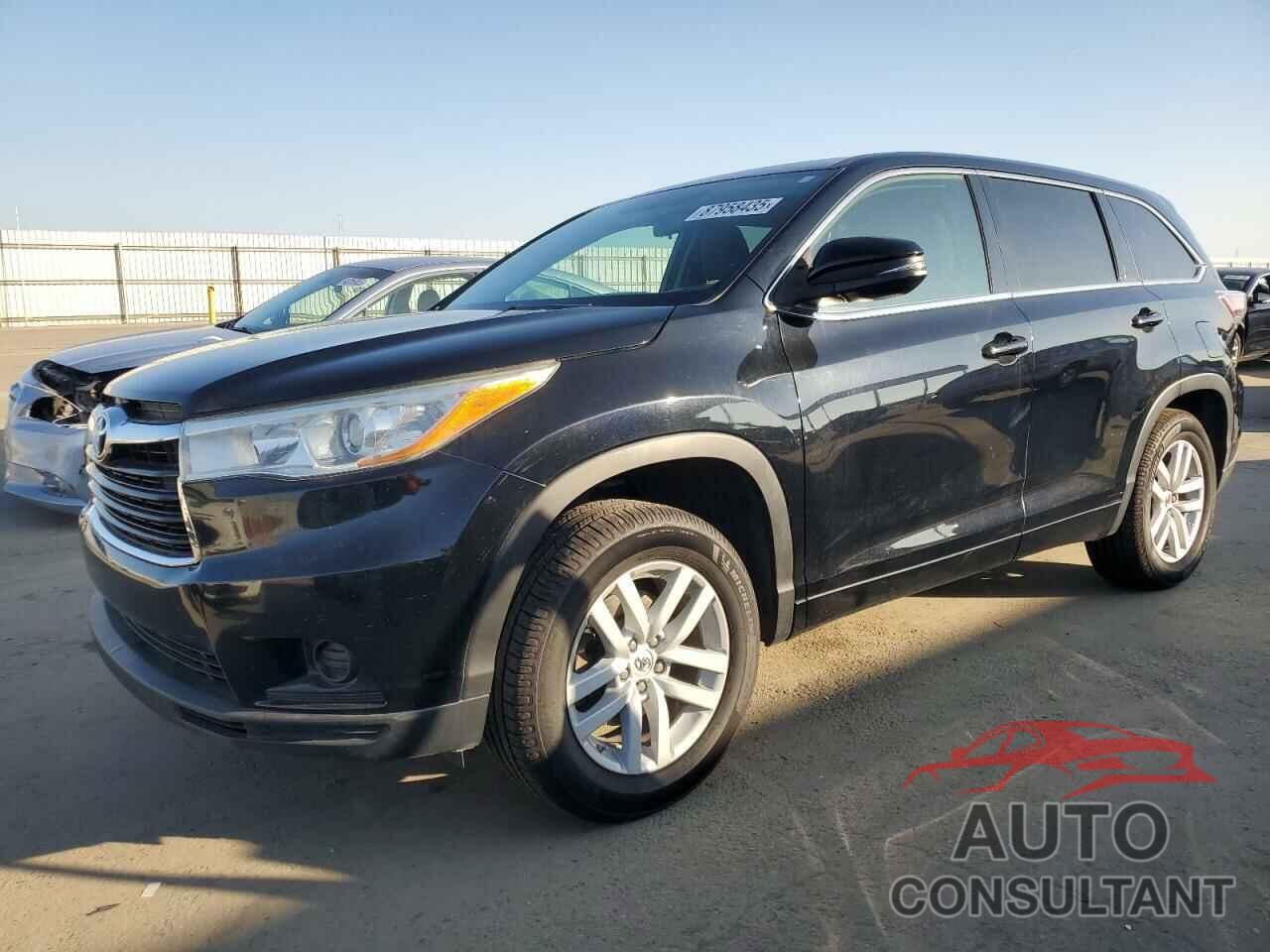 TOYOTA HIGHLANDER 2014 - 5TDZARFH4ES008435
