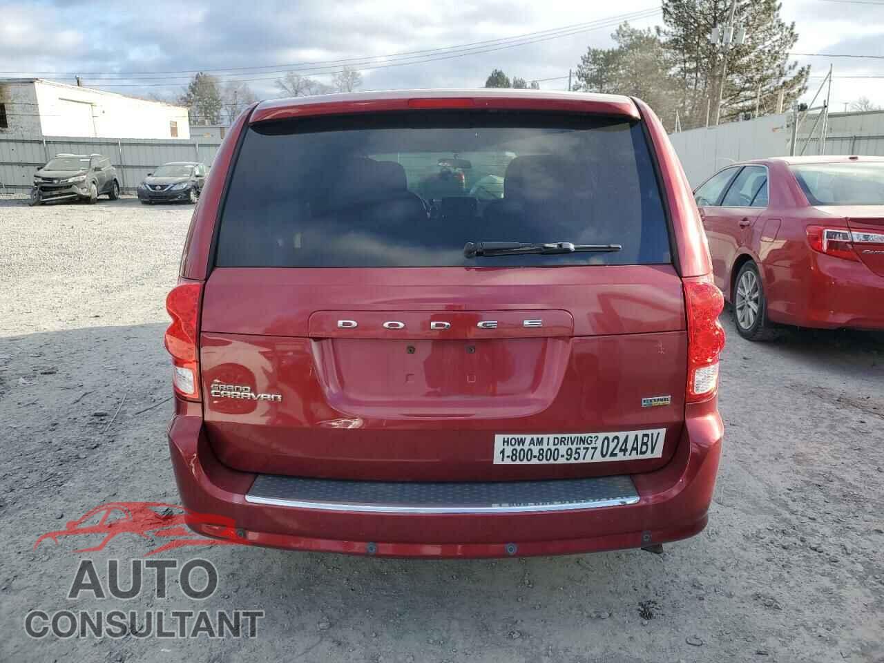 DODGE CARAVAN 2014 - 2C4RDGBG2ER432522