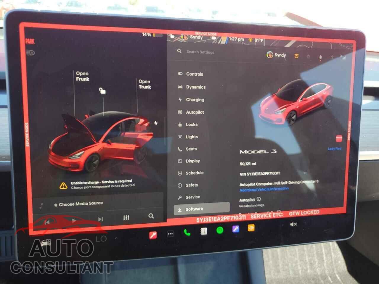 TESLA MODEL 3 2023 - 5YJ3E1EA2PF710311