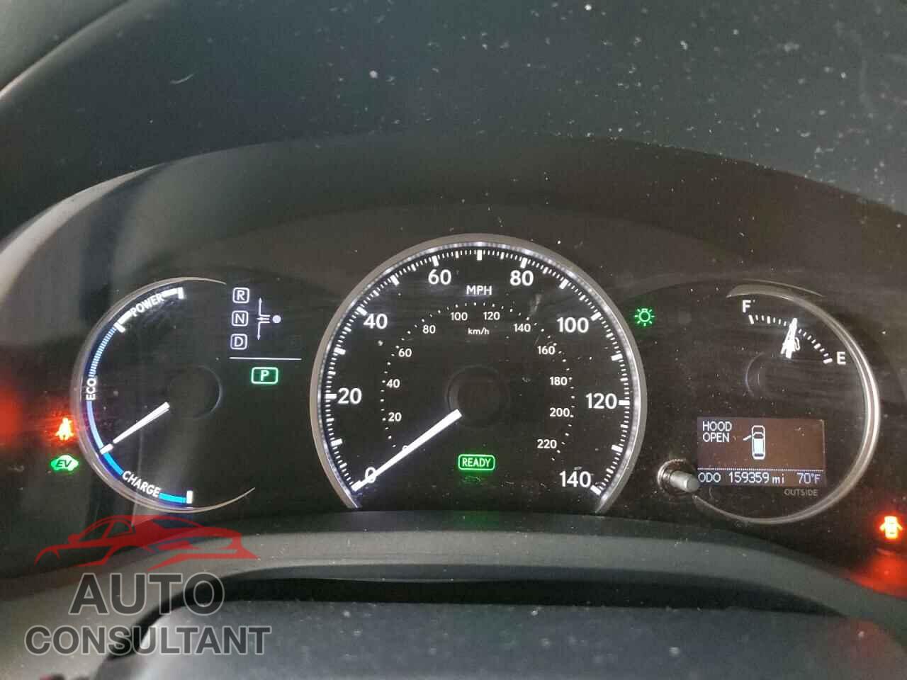 LEXUS CT 200 2012 - JTHKD5BH5C2052874