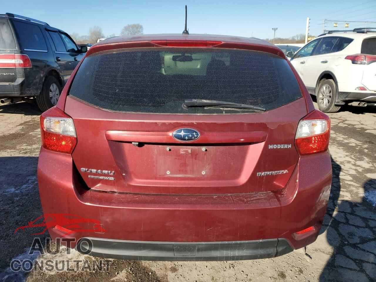 SUBARU IMPREZA 2012 - JF1GPAD62CH228334