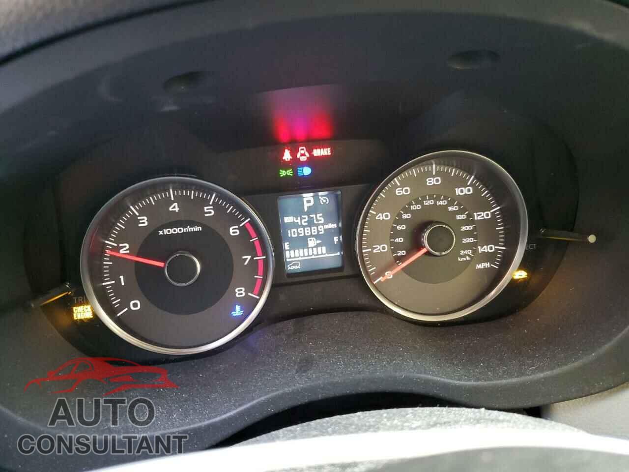 SUBARU FORESTER 2016 - JF2SJAKCXGH509237