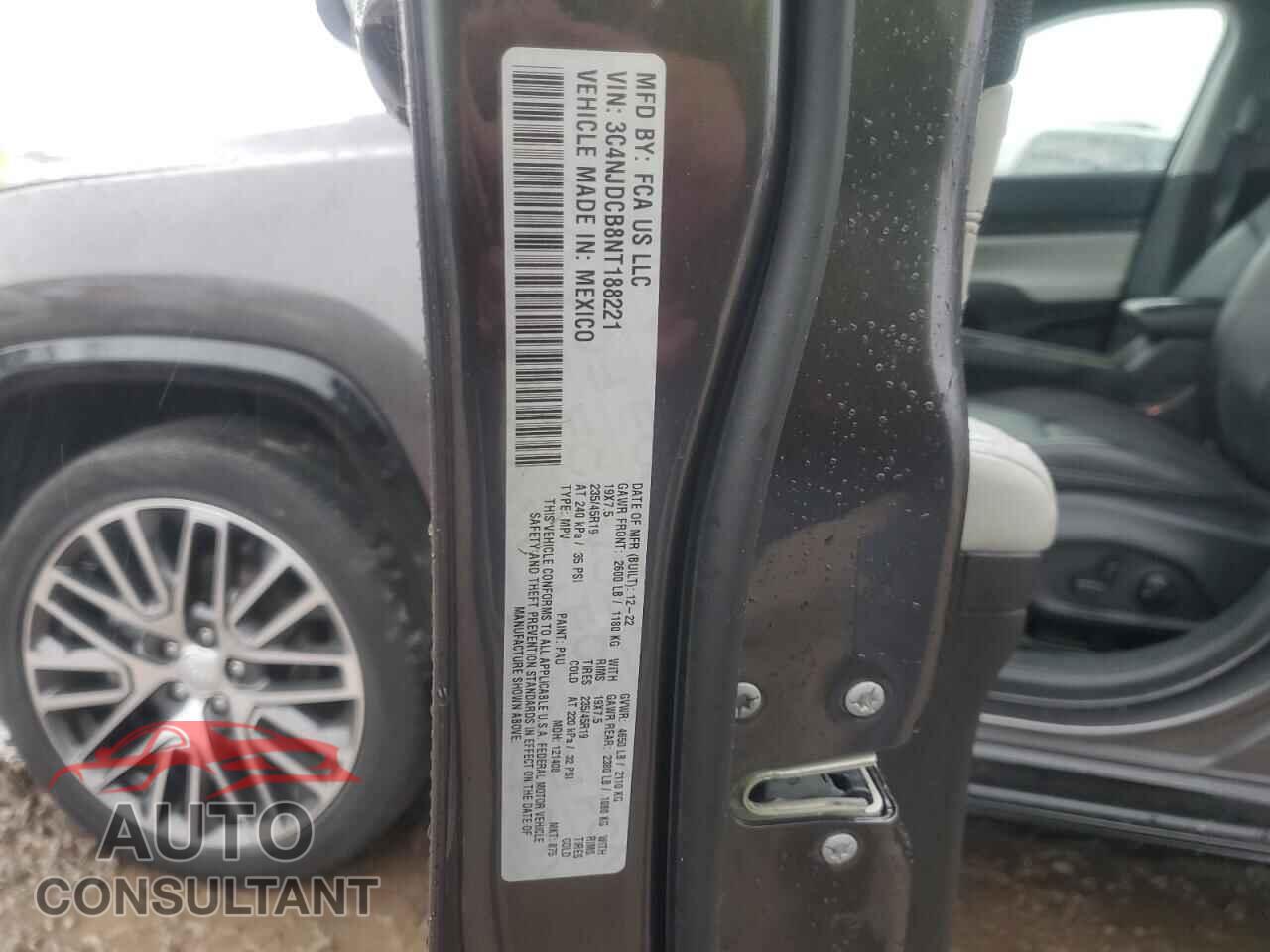 JEEP COMPASS 2022 - 3C4NJDCB8NT188221