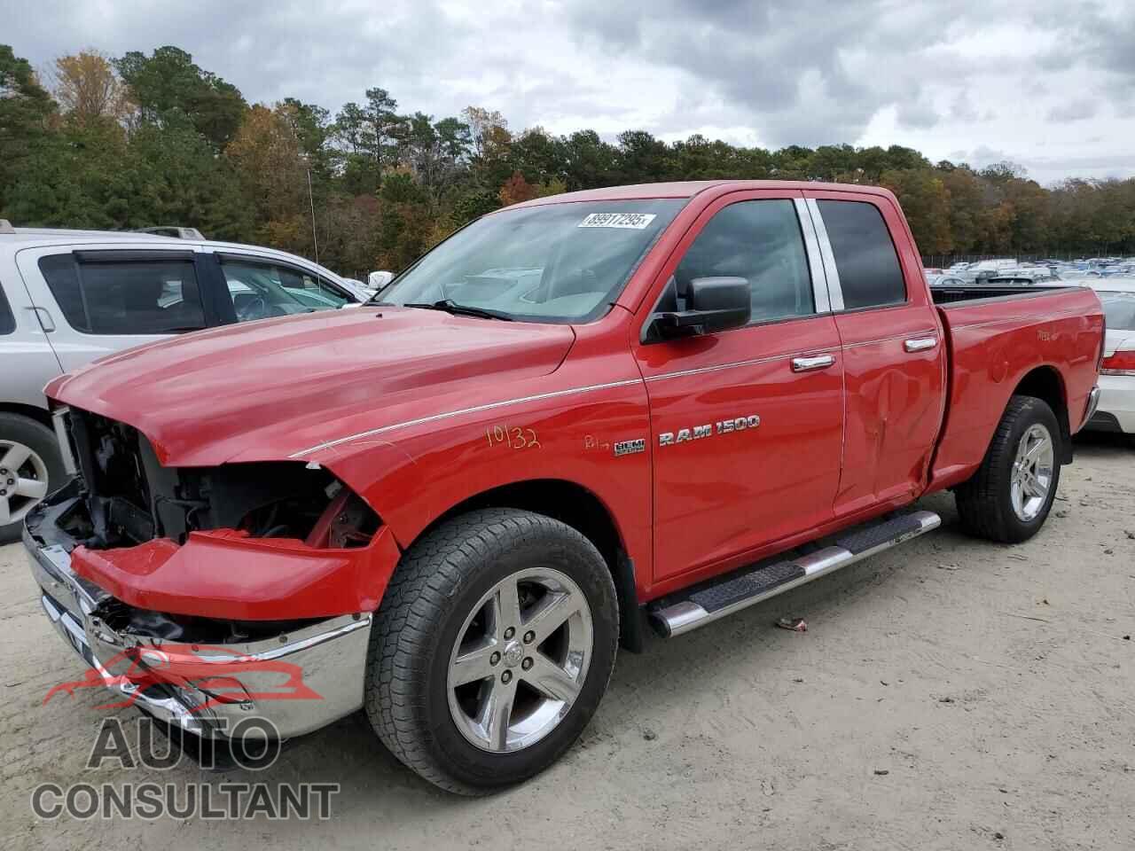 DODGE RAM 1500 2012 - 1C6RD7GTXCS196288
