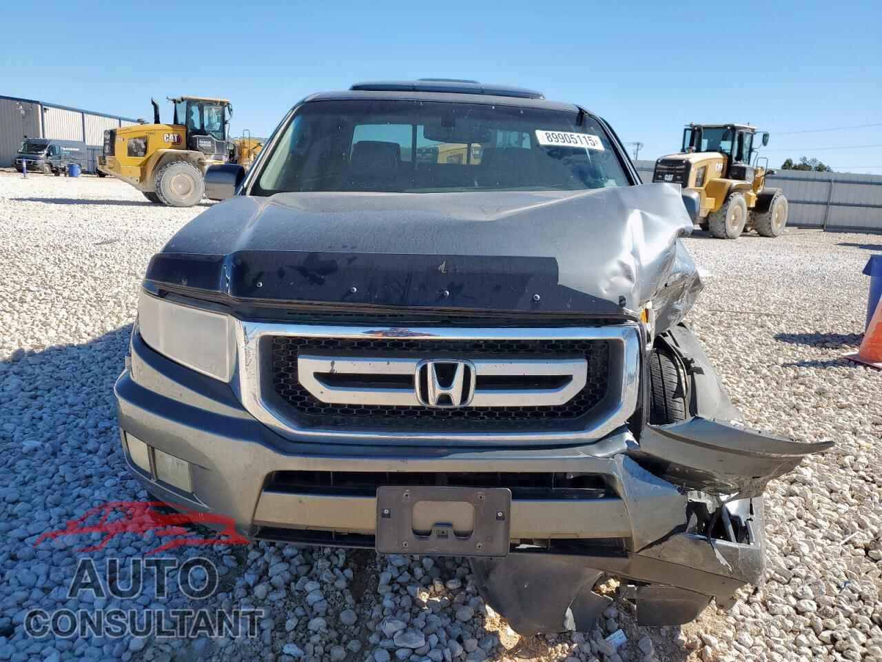 HONDA RIDGELINE 2010 - 5FPYK1F59AB008274