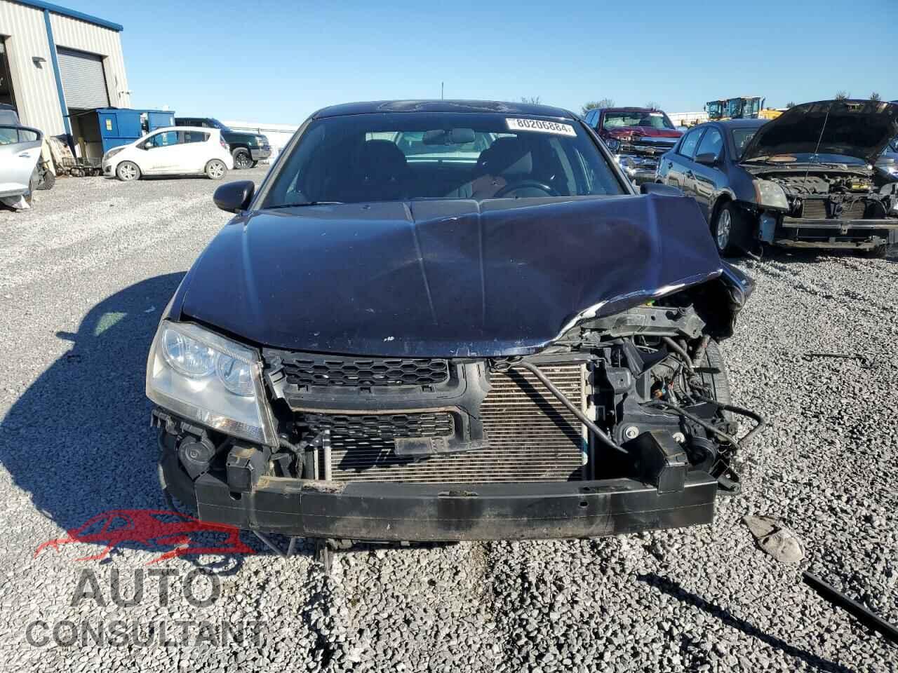 DODGE AVENGER 2011 - 1B3BD1FG9BN534564