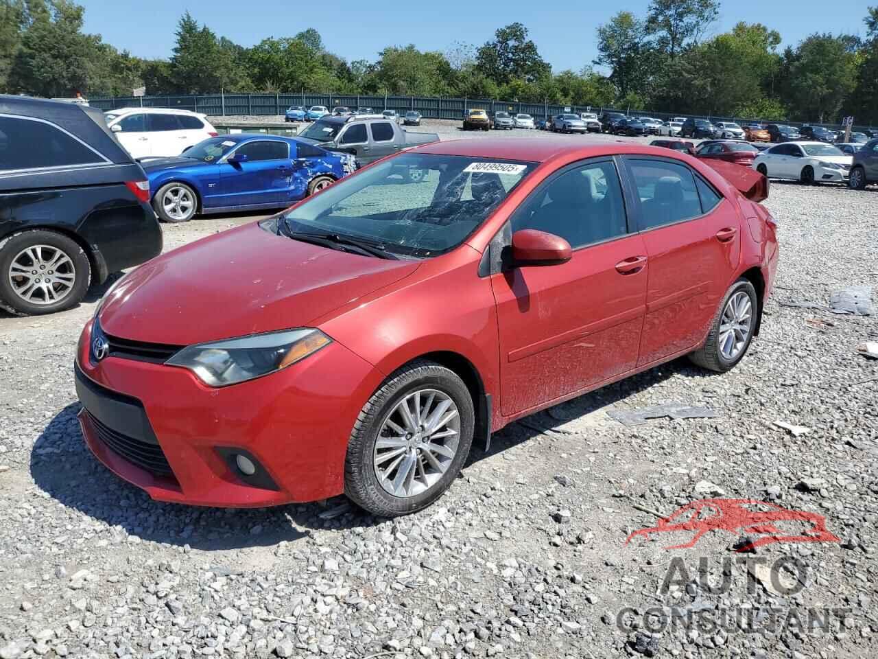 TOYOTA COROLLA 2014 - 5YFBURHE5EP150541