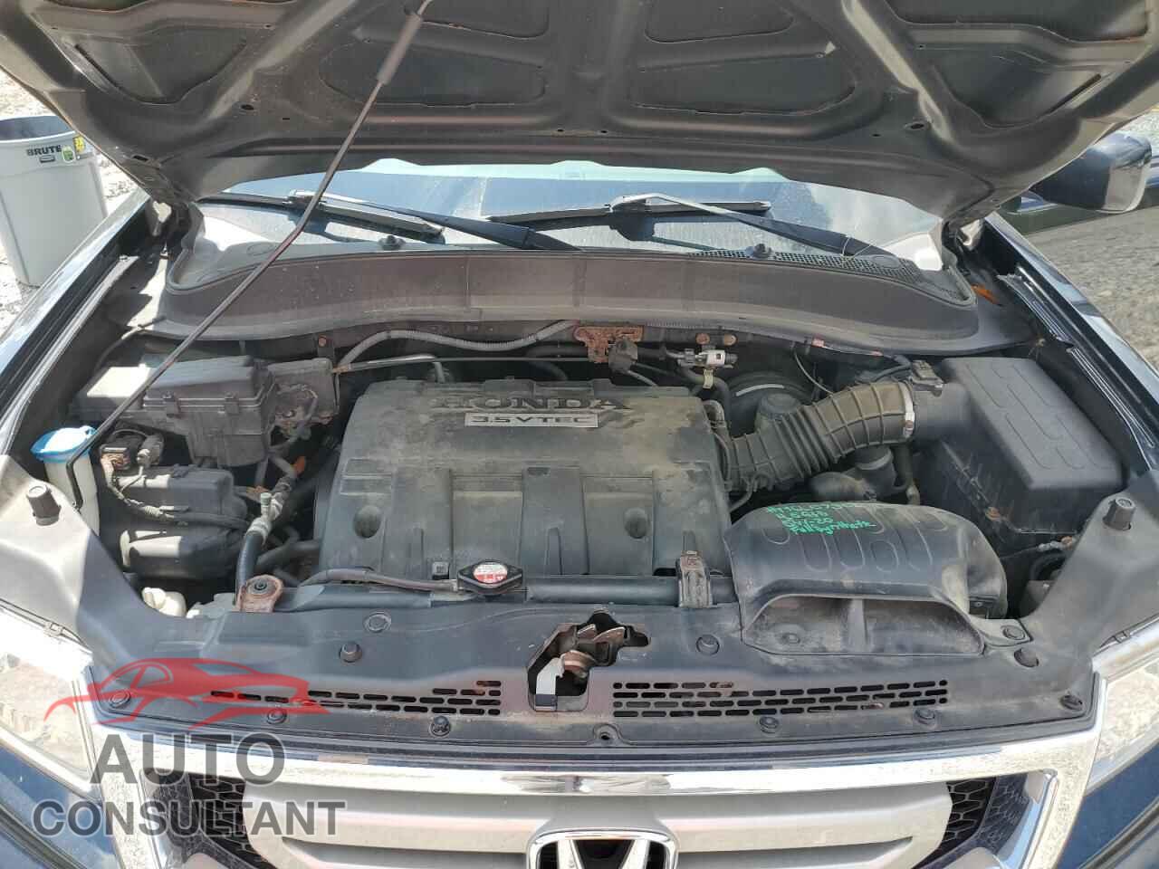 HONDA RIDGELINE 2009 - 5FPYK16549B103014